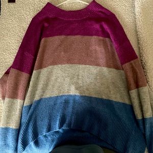Cozy multicolor sweater
